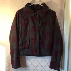 Hurley Plaid Moto Jacket